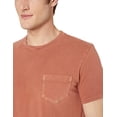 thumbnail image 2 of Lucky Brand Men's Short Sleeve Crew Neck Sunset Pocket Tee Shirt, Mahogany, XXL, 2 of 3