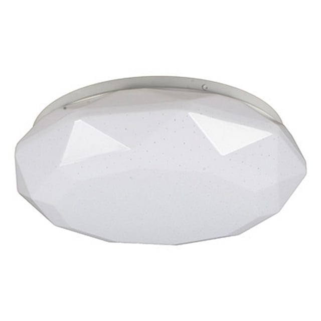 lámpara de techo led de 29. 8 x 28.5 cm blanca