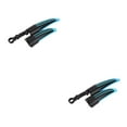 thumbnail image 3 of Youkk 2pack/lot Cycling Bicycles Fenders Yourself And Bike In Style Durable And Sturdy light blue 2Set, 3 of 6