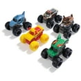 thumbnail image 3 of Monster Jam, 1:87 Scale Mini Truck 5-Pack with Mystery Collectible Vehicle for Ages 3+, 3 of 9