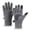 Grey, variant on Winter Gloves for Colid Weather Adjustable Snap Cycling Skiing Windproof Touchscreen Outdoor Sports Unisex Mittens Grey L
