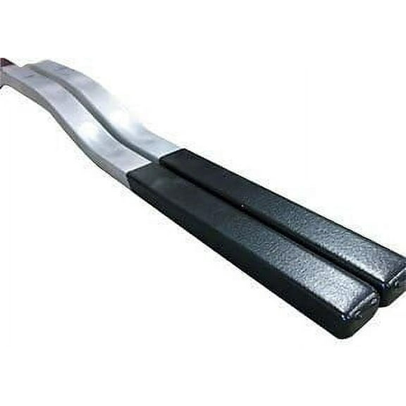 Snowmobile ski (tie) down bars 1pr- BLACK