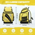 thumbnail image 4 of Maelstrom Ski Boot Bag,55L Large Ski Boots Travel Backpack for Men Women,Waterproof Snowboard Boot Bag for Skis Accessories, 4 of 16