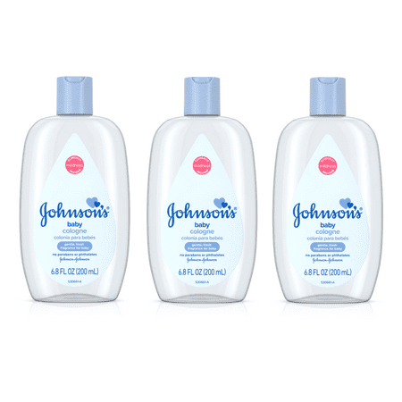 (3 pack) Johnson's Baby Cologne, Baby Fragrance for Delicate Skin, 6.8 fl. (Best Baby Skin Care Products In India)