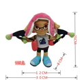 thumbnail image 4 of Splatoon 2 Series Inkling Boy Jouet en Peluche Vert Néon, Figurine de Poupée de Jeu de Dessin Animé, 10 Pouces, 4 of 4