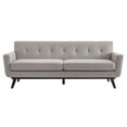 thumbnail image 6 of Modway Engage Herringbone Fabric Sofa in Light Gray, 6 of 8