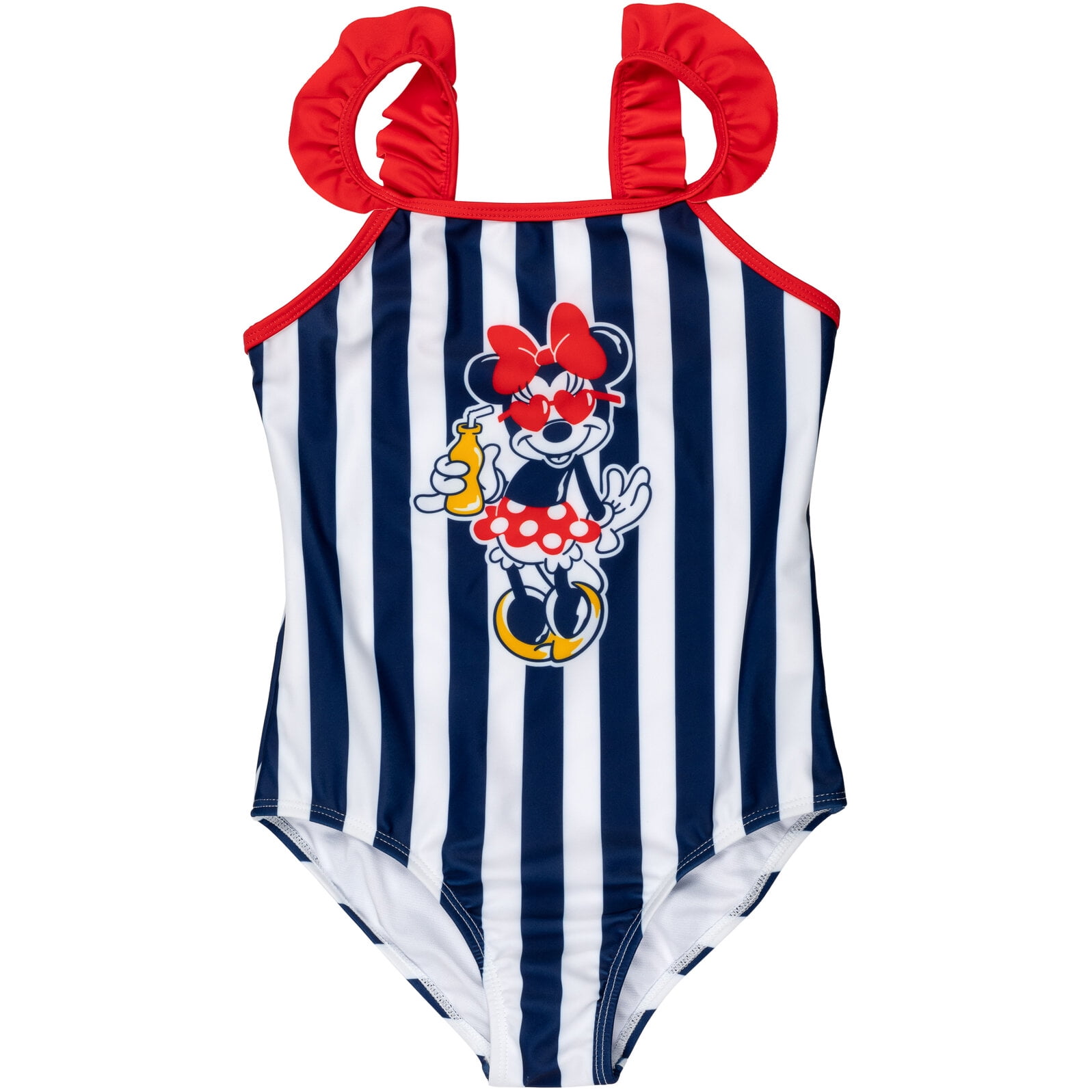 Disney Baby Girls Infant Minnie Mouse One-Piece Swimsuit