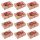 thumbnail image 3 of 12 cajas para galletas navideñas, cajas de papel kraft aptas para alimentos, ideales para hornear y envolver pasteles en fiestas navideñas., 3 of 5