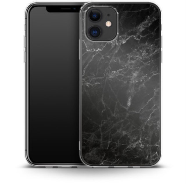 Apple iPhone 11 - Mármol medianoche de caseable Designs, funda de silicona para teléfono caseable TC161XX801005XXAPIP61