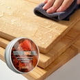 thumbnail image 3 of Waterproof Wood Wax Oil for Furniture | Beeswax-Based Solid Gloss Finish | Deep-Penetrating Anticorrosive Protection | Easy Fast-Drying 3hr | 200ml | Includes Cleaning Sponge, 3 of 8