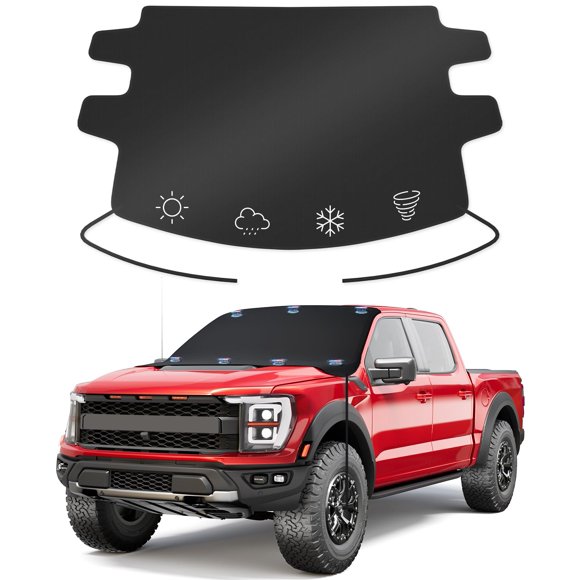 Cubierta de nieve para parabrisas de coche Wigoo 2025 Upgrade 600D Heavy-Duty