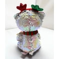 thumbnail image 3 of TY Flippables Sequin Plush - MISTLETOE the Christmas Polar Bear (Regular Size - 6" Plush)(BONUS 1 FUN CHOPS & 1 TY CARD), 3 of 6
