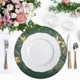 thumbnail image 4 of Ryvnso Happy New Year Round Plate Mats Dining Table Placemat Set of 4 for Holiday Decoration, 4 of 7