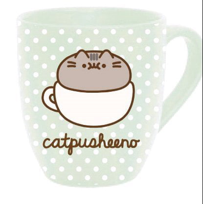 Mint Pusheen Coffee Mug Cute Gifts Cat Mug Lovers 18 Oz Catpushee 