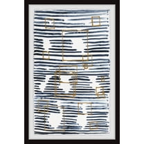 Parvez Taj Hidden Gold Squares Framed Wall Art