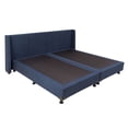 thumbnail image 3 of Box Base Cama King Size + Cabecera Milan Azul Marino Dicasa  Milan Bless, 3 of 8