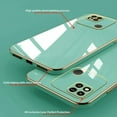 thumbnail image 4 of Compatible with Redmi 10A Case for Women, Ultra Soft Shockproof Cute Plating Electroplate Protective Case TPU Bumper Phone Case for Xiaomi Redmi 10A (Green), 4 of 11