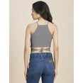 thumbnail image 4 of Moomaya Casuals, Sporty Crop Top, Sleeveless Knitted Styled Back Top, 4 of 9