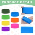 thumbnail image 4 of 10Pcs Silicone Rubber Bands Non-slip 4.33 Inch for Art, Blue, 4 of 6