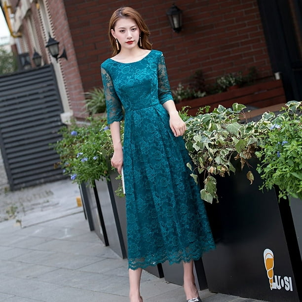 Vestido de mujer para banquete, ajustado, largo, para fiesta, vestido de noche para anfitriona