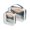 Hand Drawing River, variant on Clear Makeup Bags with Handle Large Opening 2 Pack Set Toiletry Bag Quart Size Bag, for Women Man Traveling Travel Essentials, Toiletries and Other. Hand Drawing River
