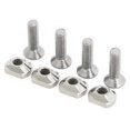 thumbnail image 1 of 4Pcs M6 Hydrofoil Mounting Brass T-Nuts for Surfing All Hydrofoil Tracks Outdoors Surfing Accessories, 1 of 5