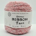thumbnail image 2 of Coofit Ribbon Yarn Multi-purpose Glitter Handmade Knitting Yarn Crochet Yarn for Crafts, 2 of 9