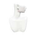 thumbnail image 2 of Delight Jewelry Two-tone Open Cupid's Heart Silver tone Infinity French Earrings, 2 of 4