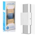 thumbnail image 2 of Naiovety Moderna lámpara de pared LED COB de aluminio de 6W, iluminación de cristal acrílico para el hogar, decoración interior y exterior, blanco Iluminación novedosa Frío Naiovety HA024563-01, 2 of 6