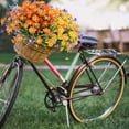 thumbnail image 4 of 4 Bundles Artificial Daisies Flowers for Garden,UV Resistant Fake Greenery Decor for Window Indoor Office(Yellow), 4 of 7