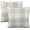 Plaids-beige & White, variant on Fall Orange Decor Throw Pillow Covers Outdoor 16x16 Set of 2 Thanksgiving Decorative Buffalo Plaid Checkers Rustic Cushion Cases Autumn Farmhouse Home Decor for Couch Bedroom Outdoor Decorations