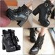 thumbnail image 4 of Chic Black High Heeled Booties For Women Perfect For Casual Occasions Size 9.4Inch 1 Pair, 4 of 4