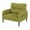 Olive Green, variant on Modern Accent Chair,Armchair,Corduroy Fabric Sofa Chairs,Upholstered Armchair for Living Room,Bedroom,Office,Beige