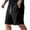 Black -BM25, variant on Inglocry Men's Corduroy Shorts Casual Elastic Waist Drawstring Summer Beach Vacation Shorts with Pockets 2026 Black XL
