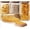 Square 53OZ Set-4Pack, variant on Square Glass Jars with   27 FL OZ [Set of 6], Glass Canisters with Airtight , Glass  Storage Containers for Coffee, Sugar, , Candies, Cookies, for Kitchen & Pantry