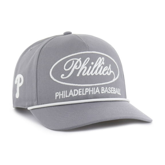 Men's '47 Gray Philadelphia Phillies Foundational Hitch Adjustable Hat