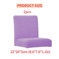 thumbnail image 5 of Funda para silla de oficina sólida, multicolor, resistente al desgaste, muebles de oficina para las cuatro estaciones, Protector exterior, funda giratoria, púrpura Noticed HA012491-11, 5 of 5