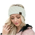 thumbnail image 2 of Dadaria Headband for Women Fashion Keep Warm Knitting Headband Handmade Sport Hairband White,Women, 2 of 5