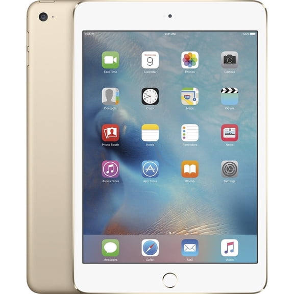 Pre-Owned Used Apple iPad Mini 4 128GB Gold Wi-Fi MK9Q2LL/A - Used Acceptable Condition
