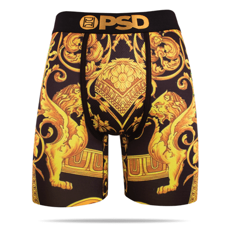 PSD - PSD Underwear Men's Gold Sace Boxer Brief Gold 1182046 XX-Large ...