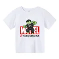 thumbnail image 5 of 2024 Nueva camiseta de algodón de verano de Panther Marvel para niños, camiseta informal de moda para niños, camisetas para niñas, camisetas Y2k, ropa de dibujos animados para niños, 5 of 5