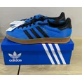thumbnail image 1 of Adi - das Mens Gazelle Shoes Size 6.5 Bright Blue / Core Black / Gum Womens 7.5 New, 1 of 6