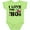 Lime Green, variant on Inktastic I Love the '80s-musical Notes Boys or Girls Baby Bodysuit