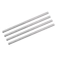 thumbnail image 1 of Unique Bargains Fully Threaded Rod M5 x 130mm 0.8mm Thread Pitch 304 Stainless Steel Right Hand Threaded Rods Bar Studs 4 Pack, 1 of 4