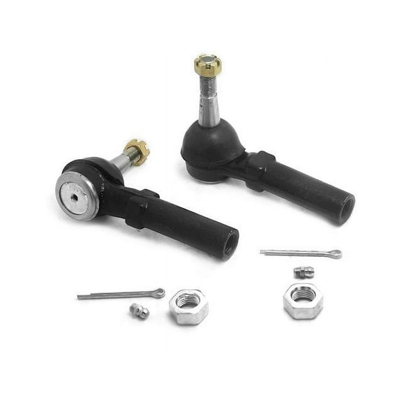 Front Outer Tie Rod End Kit - 2 Piece - Compatible with 2000 - 2013 Chevy Impala 2001 2002 2003 2004 2005 2006 2007 2008 2009 2010 2011 2012