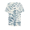 thumbnail image 5 of Raeneomay Oversized T Shirts Casual Tops Women Sexy Plus Size Tops V-Neck Blouse Short Sleeve Blouse Mock Pocket, 5 of 5