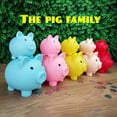 thumbnail image 4 of Piggy Piggy Bank Creative Children Promotional Gift Cartoon Piggy Bank Flesh Large, 4 of 4