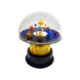 thumbnail image 4 of Decoración de planetas de mesa de hierro, modelo de de torre de arte de ciencia 3D para dormitorio, sala de estar, escritorio, Gloria sistema retro, 4 of 9