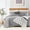 Light Grey, variant on burnt orange quilt set extra large pillowcase, extra large quilt bedding set, light and soft bedspread bedspread, all-season quilted quilt