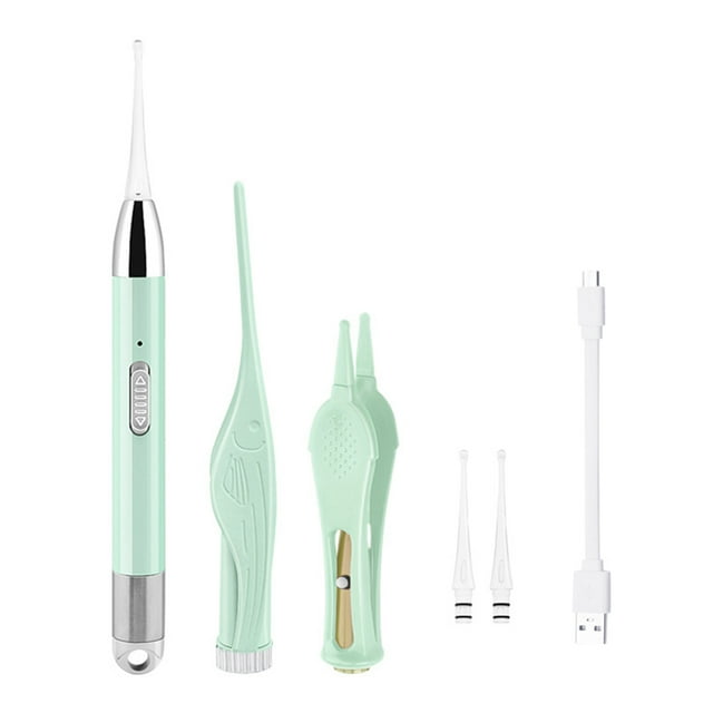 LED Light Ear Pick USB Rechargeable Ear Wax Removal Nose